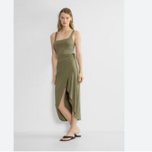 Saturn Midi Dress Bosana Green